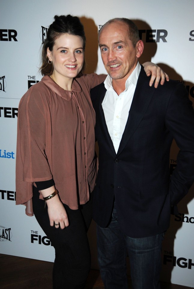 Mandatory Credit: Photo by Richard Young/Shutterstock (1274459a) Barry McGuigan with Daughter Nika 'The Fighter' Special Boxers Screening, Soho Hotel, London, Britain - 24 Jan 2011